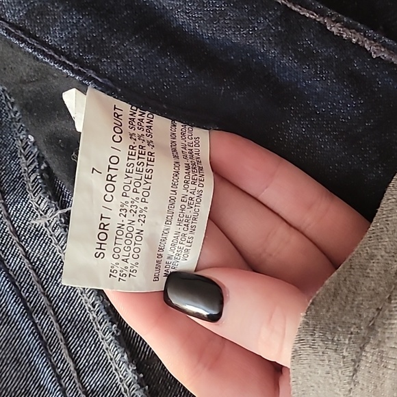 Grane Blue Jean Pants - Short Style Junior's Size 7 - Picture 9 of 9